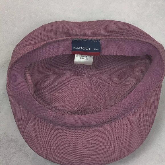 Kangol Blue Label Shirt Brim Hat Lavender Size Large